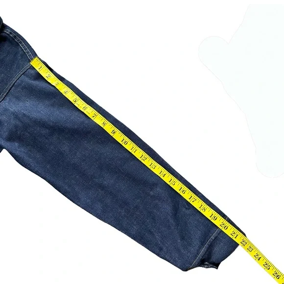 VTG 70s Levi’s Embroidered Tiger Denim Trucker Jacket Floral Patch Small RARE - Picture 15 of 16